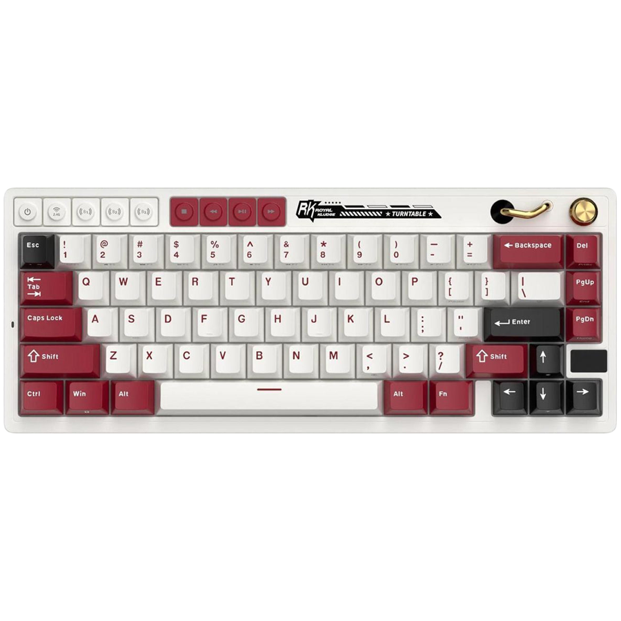 Royal Kludge RK M65 Famicom Gaming Keyboard Beige Switch