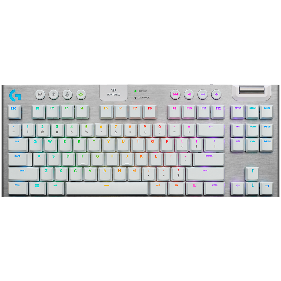 Logitech G915 X Lightspeed TKL Wireless Gaming Keyboard Tactile Switch White