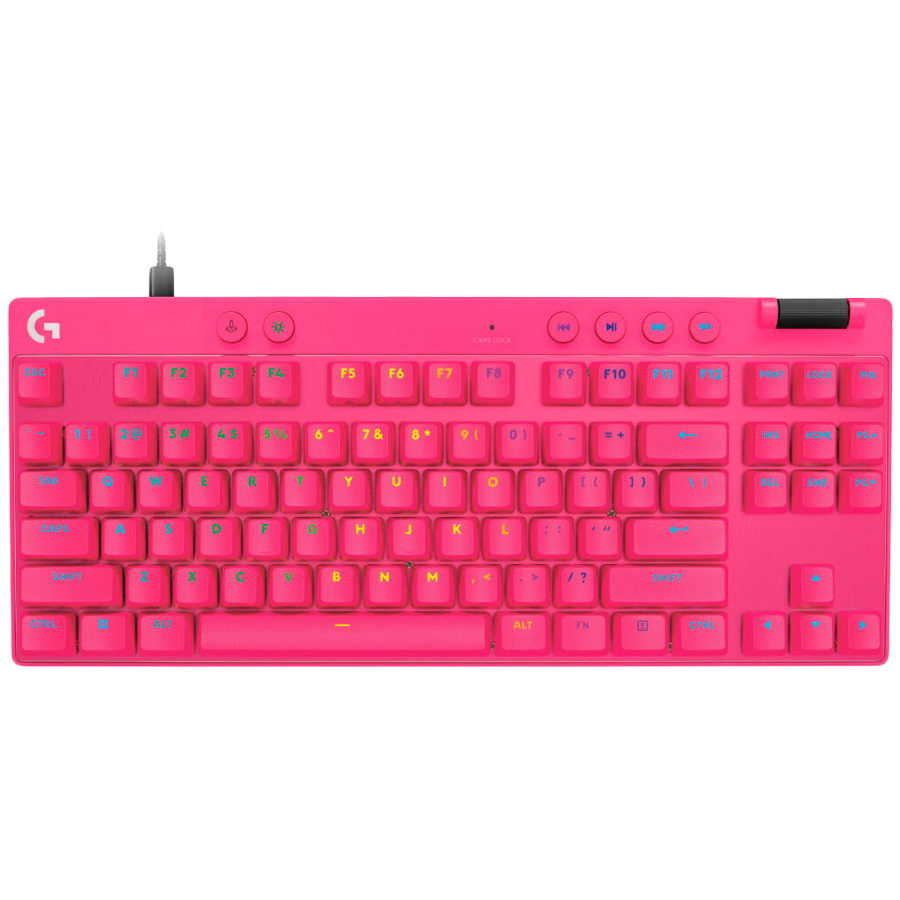 Logitech G Pro X TKL Rapid Gaming Keyboard Linear Switch