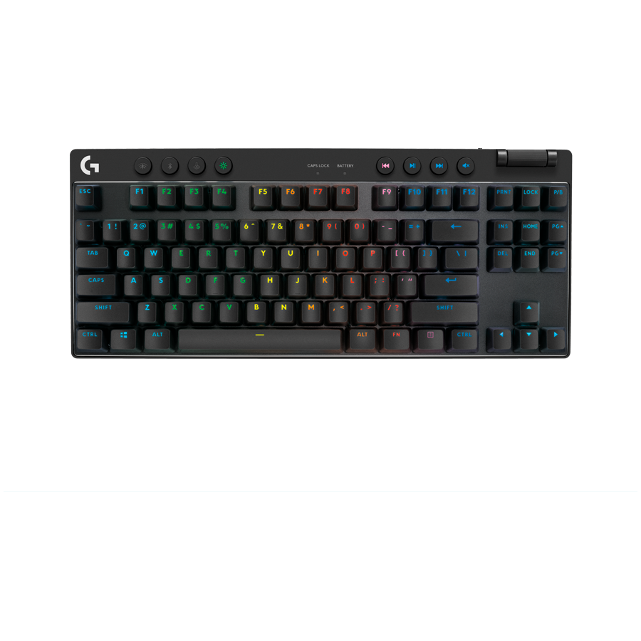 Logitech G Pro X TKL Lightspeed Mechanical Gaming Keyboard Tactile Switch Black
