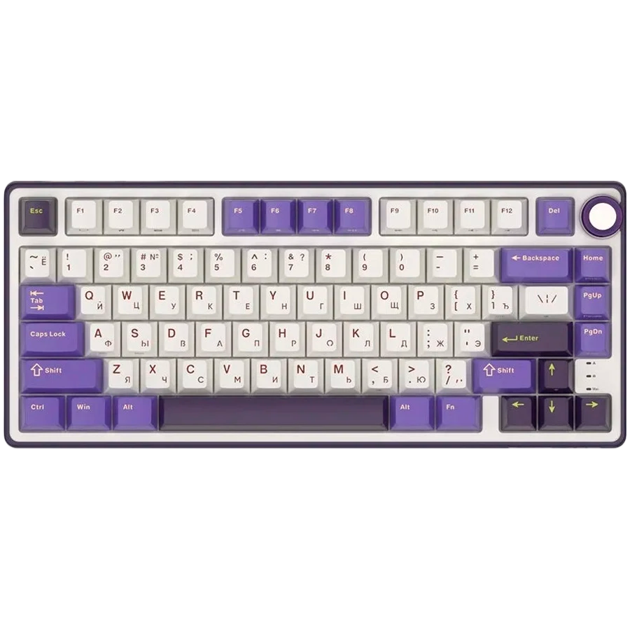 Royal Kludge R75 Blackberry Mousse Gaming Keyboard K Silver Switch