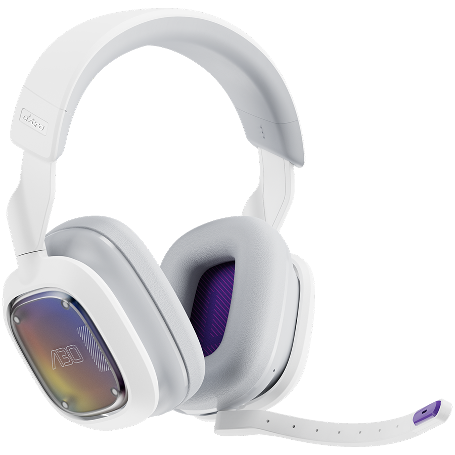 [939-001987] LOGITECH A30  - WHITE/PURPLE - BT - EMEA-914 - XB