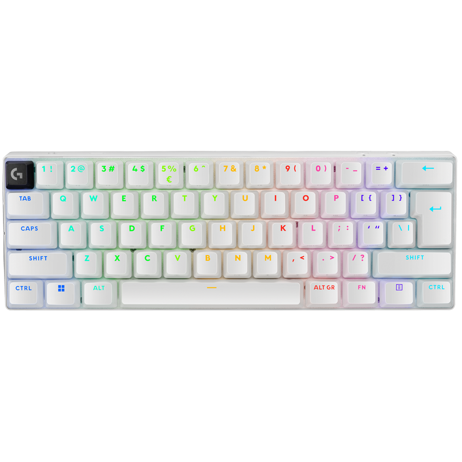 [920-011930] Logitech G Pro X 60 Lightspeed Wireless Gaming Keyboard (Tactile) White