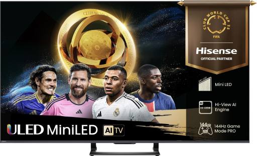 [28730] Hisense 55U7Q 55'' 4K Smart QLED MINI LED 144hz Gaming TV