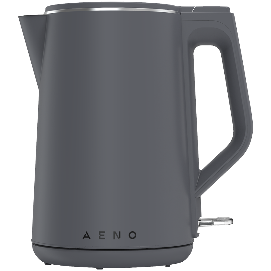 Electric Kettle, UK version, Grey, 220-240V~, 50/60Hz, 1850-2200W, 1.5L, 2 layers SS304, Strix U9901, L231*W160*H251mm, NW 1.05Kg*H241mm, NW 1.04Kg