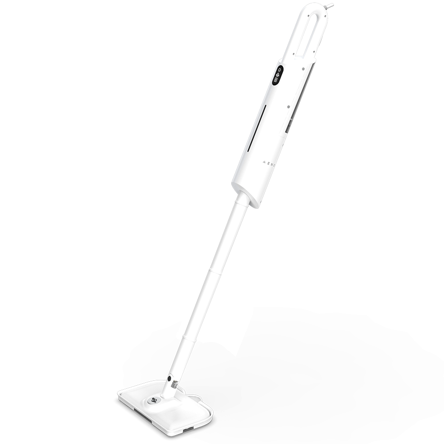 [ASM0001-UK] AENO Steam Mop SM1-UK: UK plug, built-in water filter, aroma oil tank, 1200W, 110°C, Tank Volume 380 ml, Screen Touch Switch