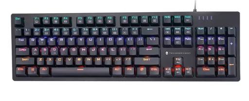 [28721] Thunderobot K104 Wired Mechanical Keyboard Blue switch Black