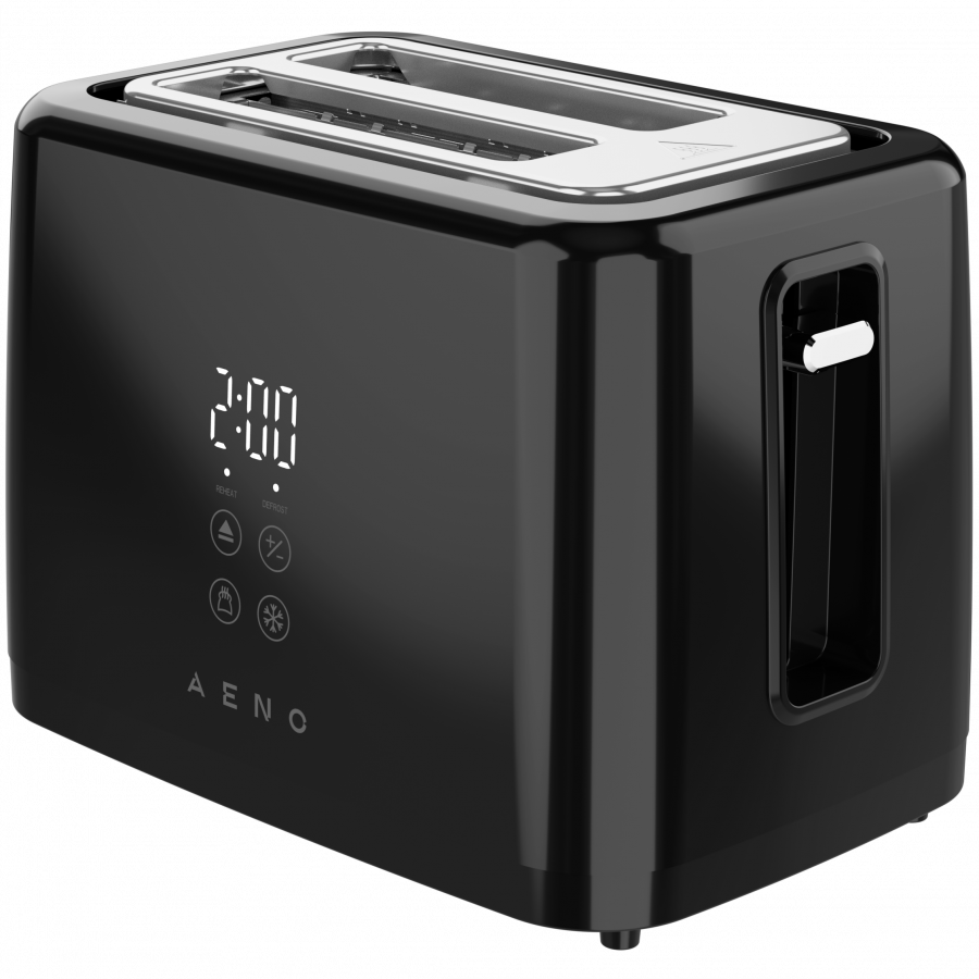 [ATS0002B] Electric Toaster, black, 220-240V, 50-60Hz, 780-930W, 2 slots, 3 modes, 7 browning levels