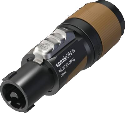 [28710] Neutrik NL2FXX-W-S Speakon 2 Pin Plug