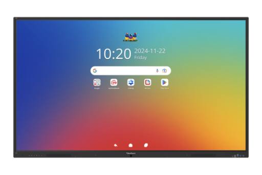 ViewSonic ViewBoard Interactive Display Whiteboard 75" 4K Android EDLA 64-Point Touch 20W Speakers IFP7535-1-1C