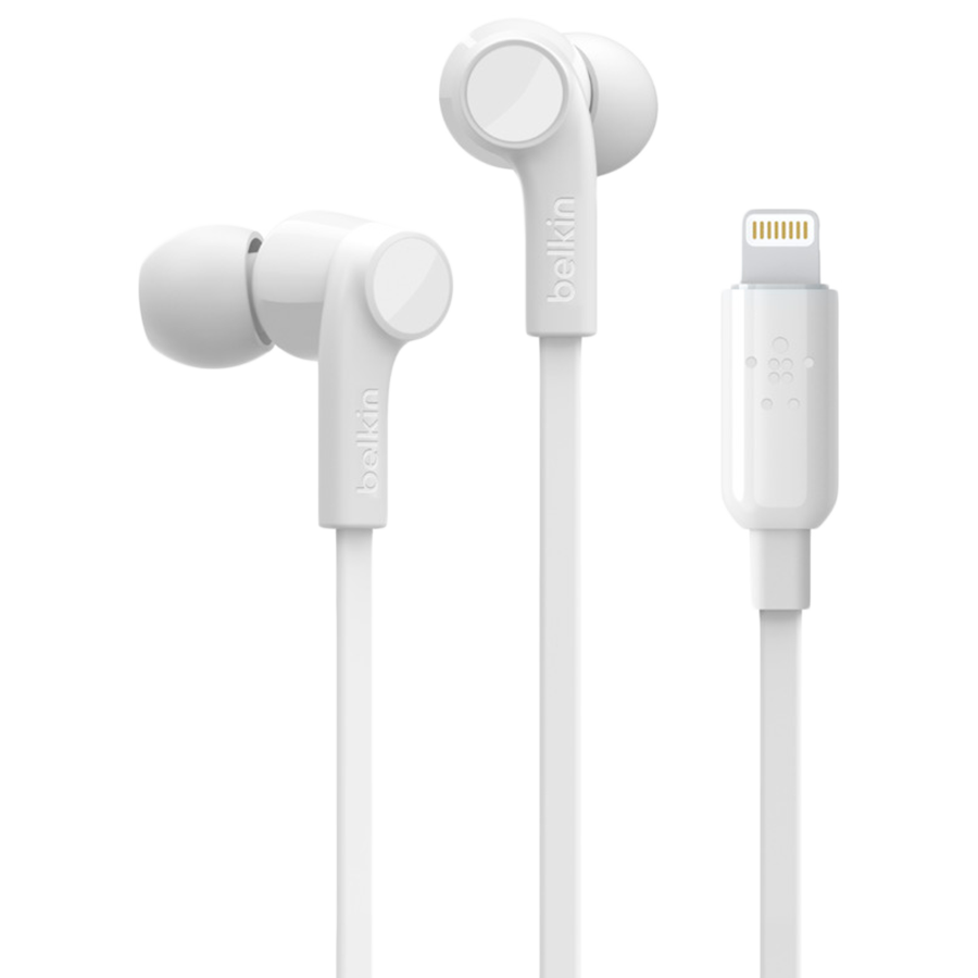 BELKIN SoundForm Headphones with Lightning Connector, White