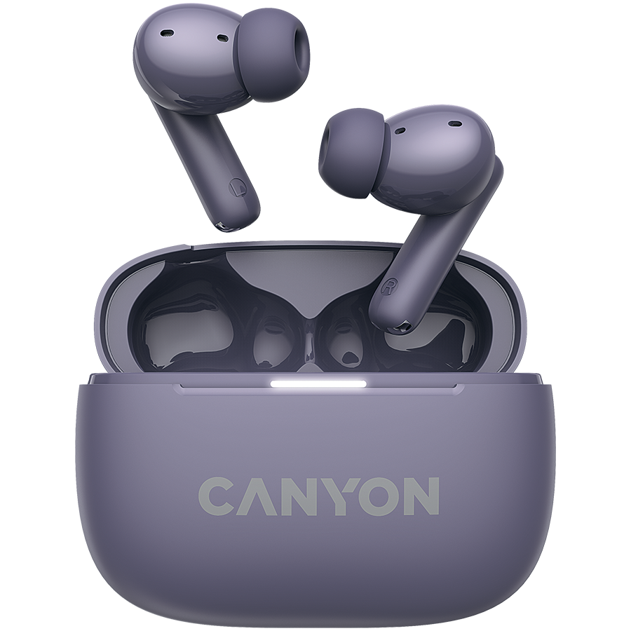 [CNS-TWS10PL] CANYON headset OnGo TWS-10 ANC+ENC Purple