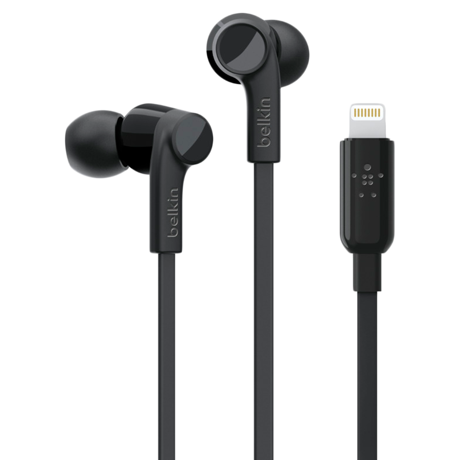[G3H0001BTBLK] BELKIN Гарнитура ROCKSTAR Lightning Connector, black