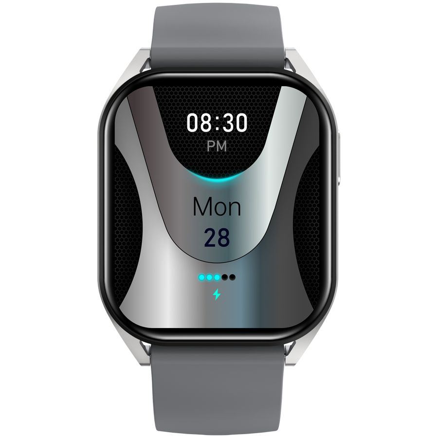 [CNS-SW58SS] CANYON smart watch Chatter SW-58 BT-CALL Silver Grey