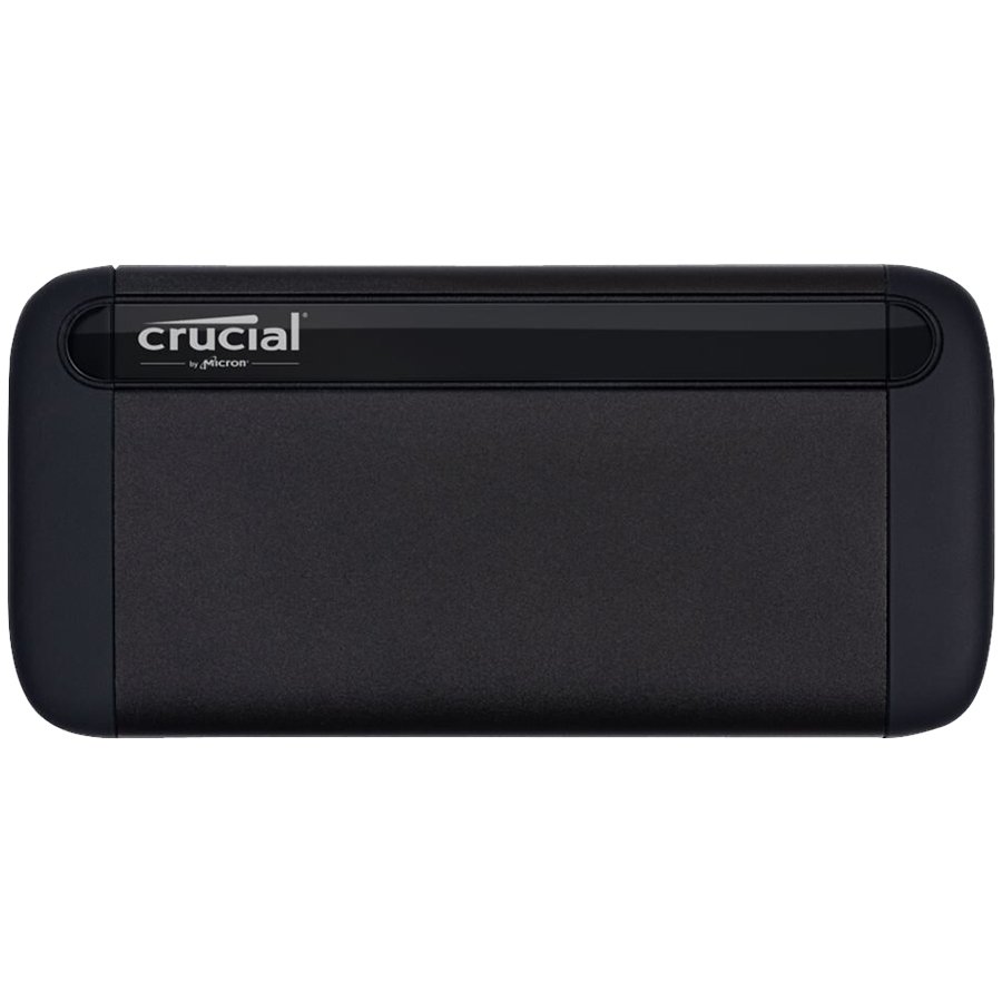 [CT500X8SSD9] CRUCIAL X8 500GB Portable SSD USB 3.1 Gen-2 Up to 1050MB/s