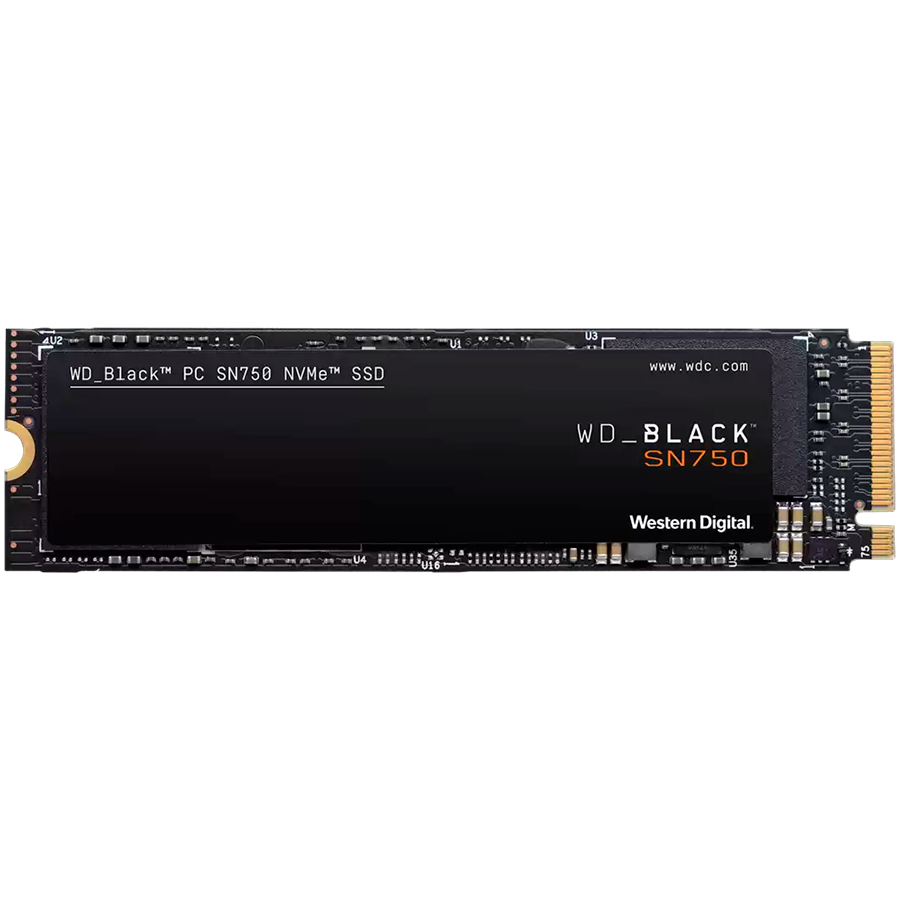 [WDS250G3X0C] WD SSD BLACK SN750 250Gb M.2 2280 NVMe Read/Write: 3100 / 1600 MB/s - 220k/180k IOPS, TBW 200TB