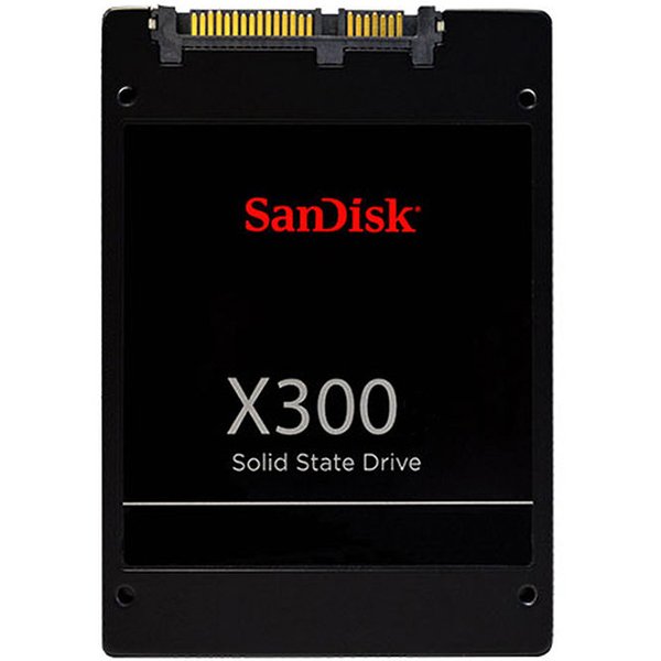 [SD7SB6S-128G-1122] SANDISK X300 128GB SSD - 2.5” 7mm, SATA 6Gb/s, Read/Write: 520 / 415 MB/s, Random Read/Write IOPS 73K/40K