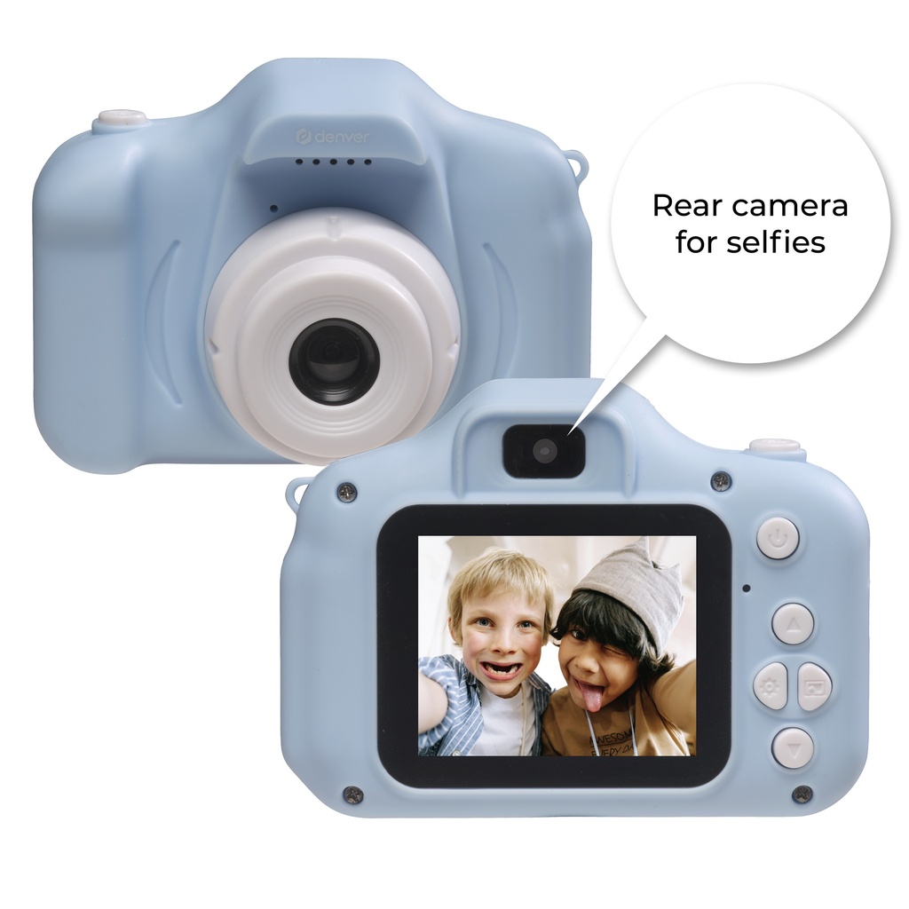 [30652] Denver KCA-1340BU Blue 40MP Kids Digital Camera with 5 Games