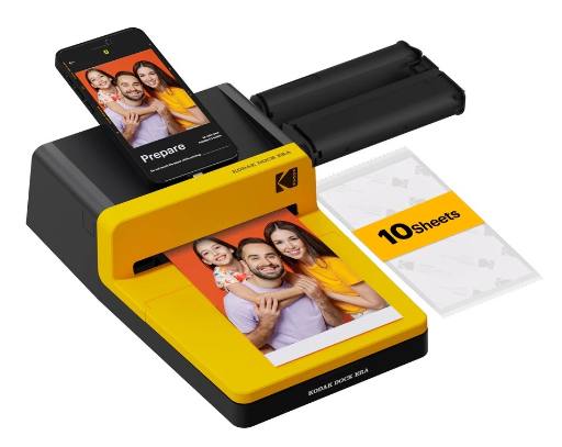 [30482] Kodak Printer DOCK ERA Black / Yellow 4x6 (10 sheets)