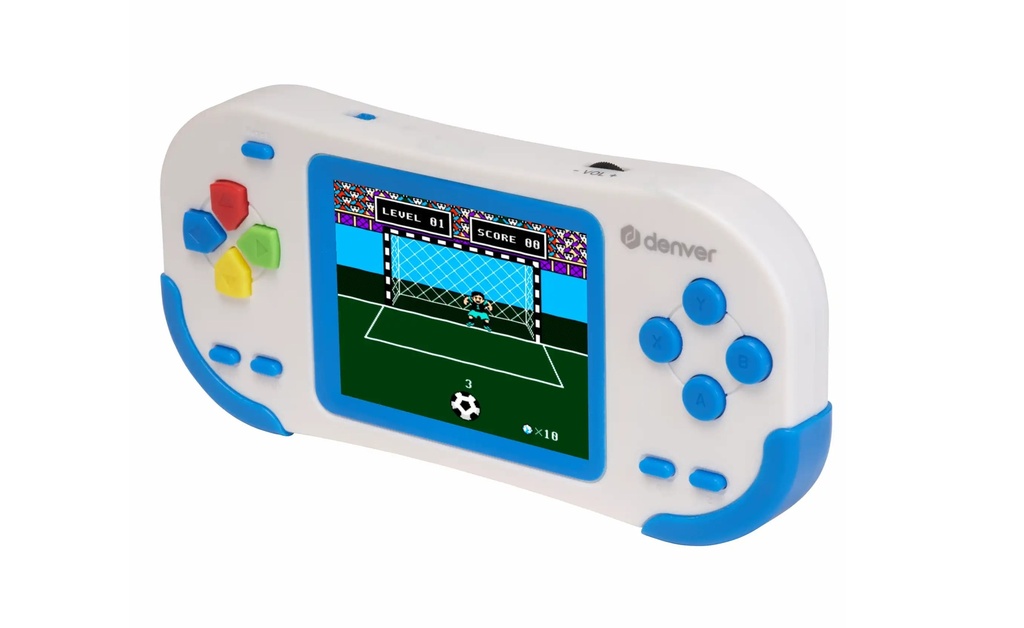 [30671] Denver GMP-295 Kids Handheld Game Console - 2.8" Display, 200 Built-in Games