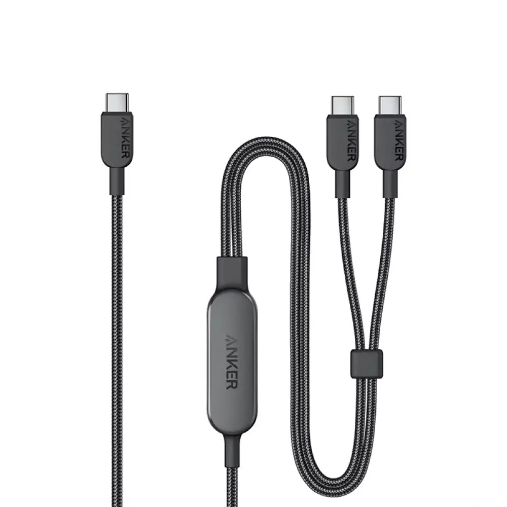 Anker Mobile Cable 2-in-1 USB-C to USB-C Cable 140W 1.20m  Black 1