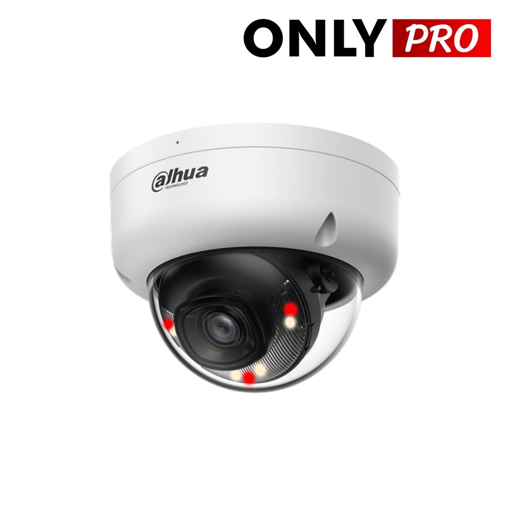 IPC-UDBW2669E1-A-IL-0280B-S6 DAHUA 6MP SMART DUAL LIGHT DOME IP CAMERA IP67 ONLY PRO