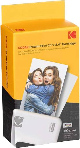 [30480] Kodak Instant Camera Sheets 2.1x3.4 (30 sheets)
