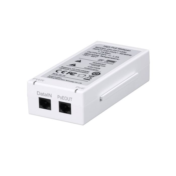 PFT1200 DAHUA ΠΡΟΕΚΤΑΣΗ HIGH POE 60W