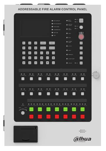 [28566] Dahua Addressable Fire Alarm Control Panel (1 Loop-254 Devices) HY-1022R-AB