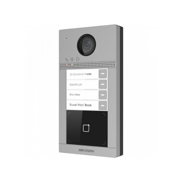 DS-KV8413-WME1(C) IP VILLA ΤΕΤΡΑΠΛΗΣ ΚΛΗΣΗΣ ΕΠΙΤΟΙΧΙΑ WIFI STATION 2MP HD CAMERA WITH IR IP65 IK08
