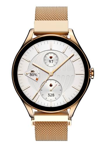 [28547] HiFuture AURA 2 Luxury Ladies Smartwatch Rose Gold