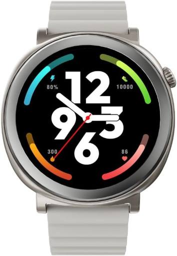 [28542] HiFuture Fashion SmartWatch AURORA White/Silver