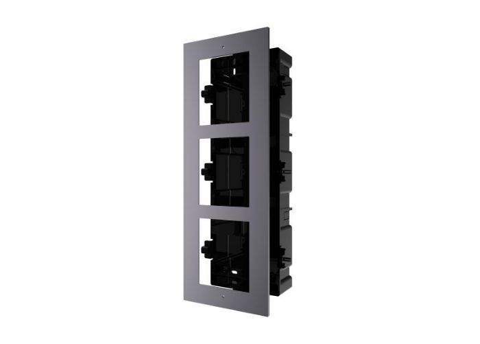 DS-KD-ACF3/PLASTIC ΠΡΟΣΟΨΗ ΓΙΑ ΜΠΟΥΤΟΝΙΕΡΑ ΘΥΡΟΤΗΛΕΦΩΝΟΥ ΓΙΑ ΧΩΝΕΥΤΗ ΤΟΠΟΘΕΤΗΣΗ 3 MODULE ΠΛΑΣΤΙΚΟ