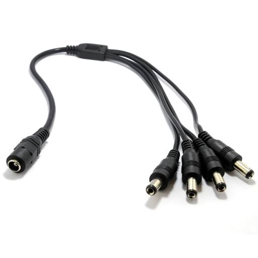 Dahua DC Power Splitter Cable 1in 4out PFM979-1S4P