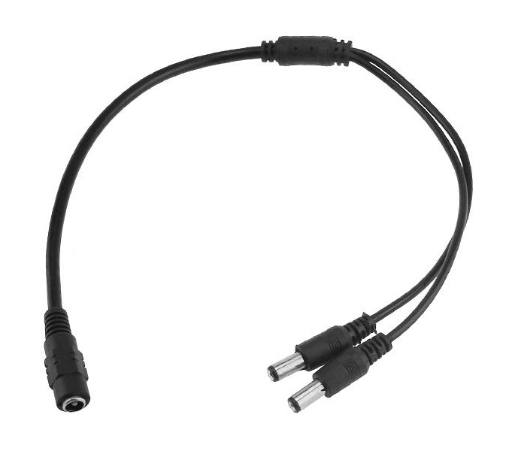 [28474] Dahua DC Power Splitter Cable 1in 2out PFM979-1S2P