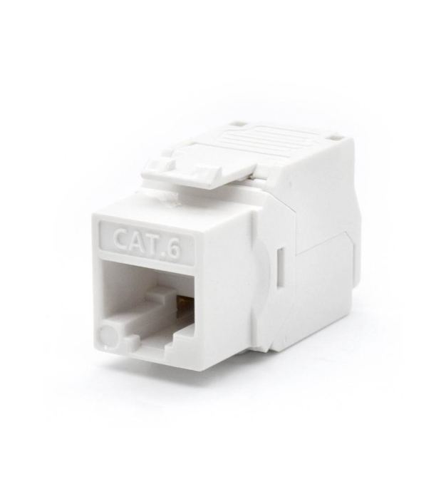 KEY-6UP-TL/W KEYSTONE CAT6 UTP TOOL-LESS