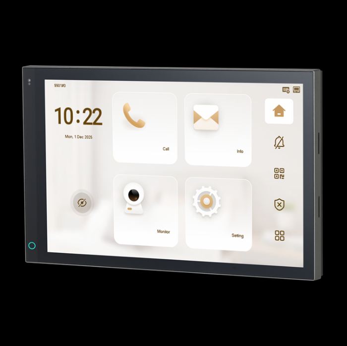 VTH5741A-WP DAHUA ΘΥΡΟΤΗΛΕΟΡΑΣΗ IP POE & WI-FI 10'' ΜΑΥΡΗ/ΓΚΡΙ