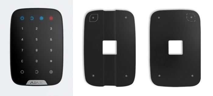 [KP-1211-0735] ΒΑΣΗ ΣΤΗΡΙΞΗΣ ΓΙΑ AJAX SUPERIOR KEYPAD FIBRA ΜΑΥΡΗ