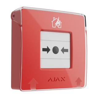 [28356] Ajax EN54 Fire Detection Manual Call Point Red