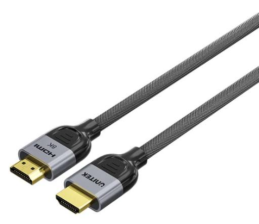 [28353] Unitek HDMI 2.1 Cable 8K60Hz Braided 5.0m C11093RGY-5M