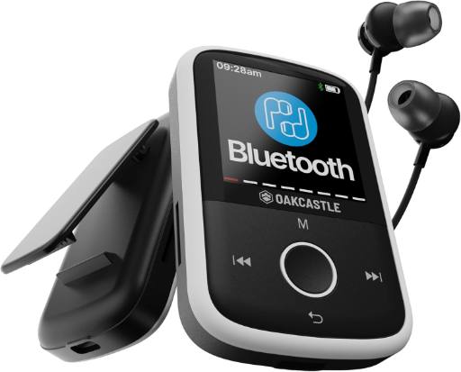 [30452] Majority Portable MP250 Player 16GB BT+Earphones (Oakcastle)