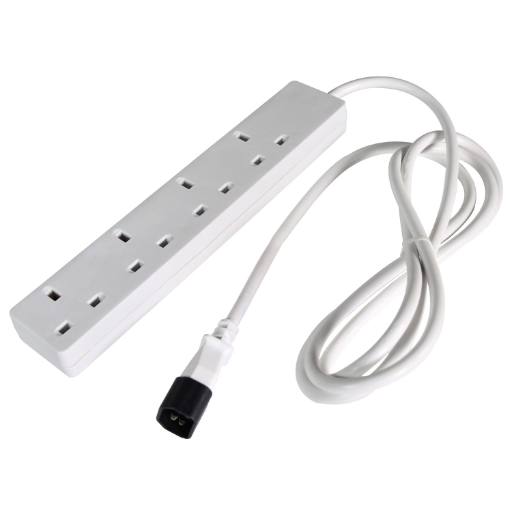 Mercury UPS Extension Cable 4-Gang to IEC 2.0m 430.013UK