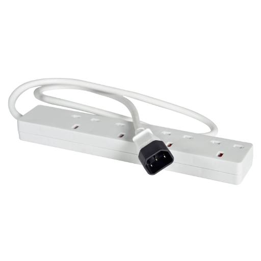 Mercury UPS Extension Cable 4-Gang to IEC 1.0m 430.012UK