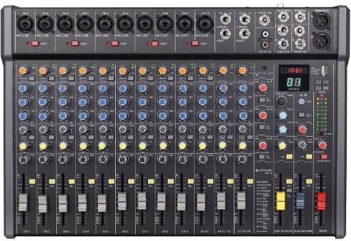 [28323] Citronic CMC-18 Live Mixer 18channels with DSP USB Play/Record Bluetooth PC/Mac Connect 170.944UK