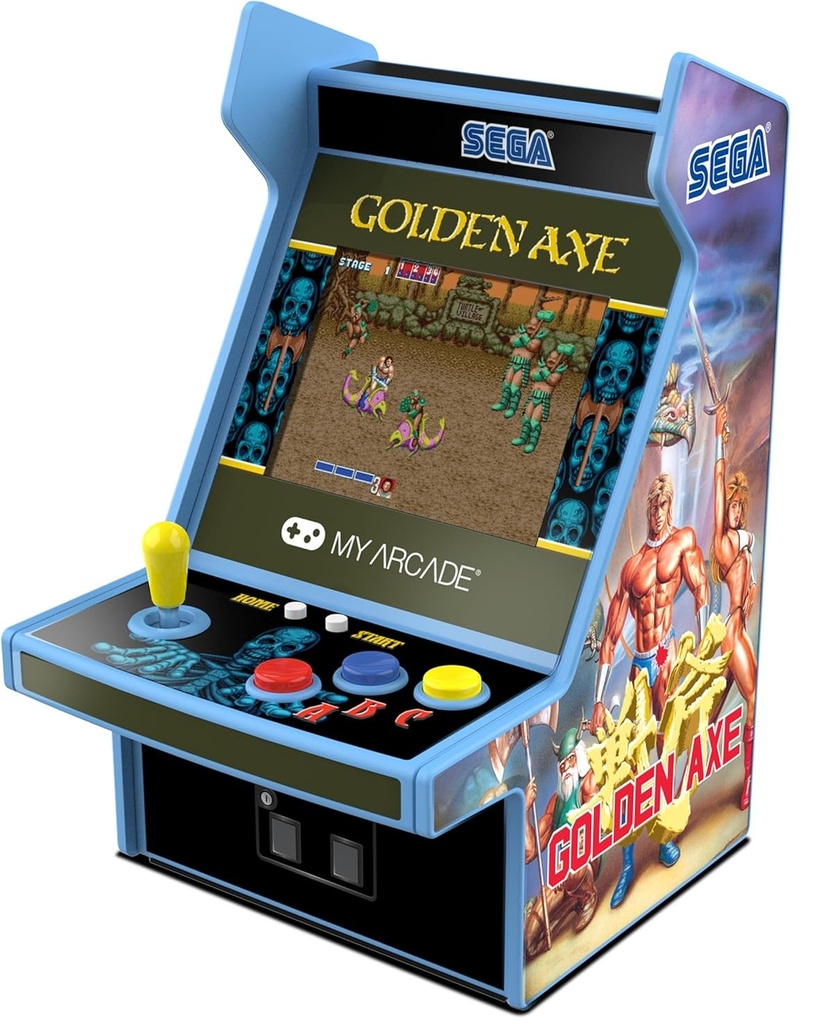 [30891] My Arcade Retro 6.8" (2.75") Micro Player Pro Golden Axe Portable (3 Games)