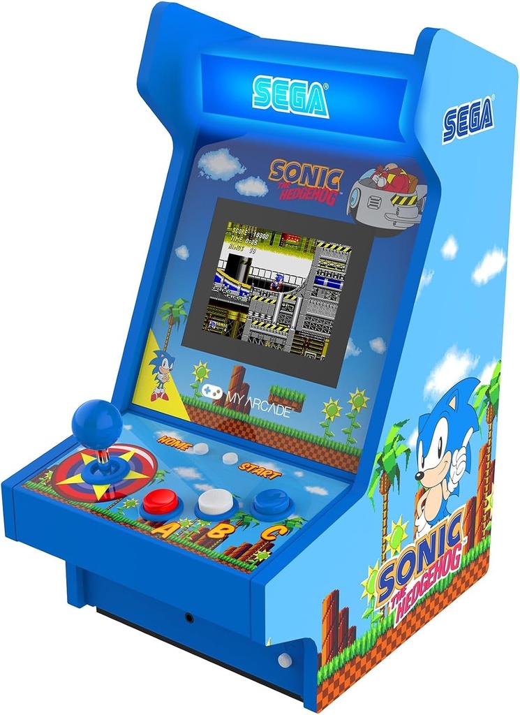 [30894] My Arcade Retro 11" (3.5") Mighty Player Sonic the Hedgehog (4 Games)