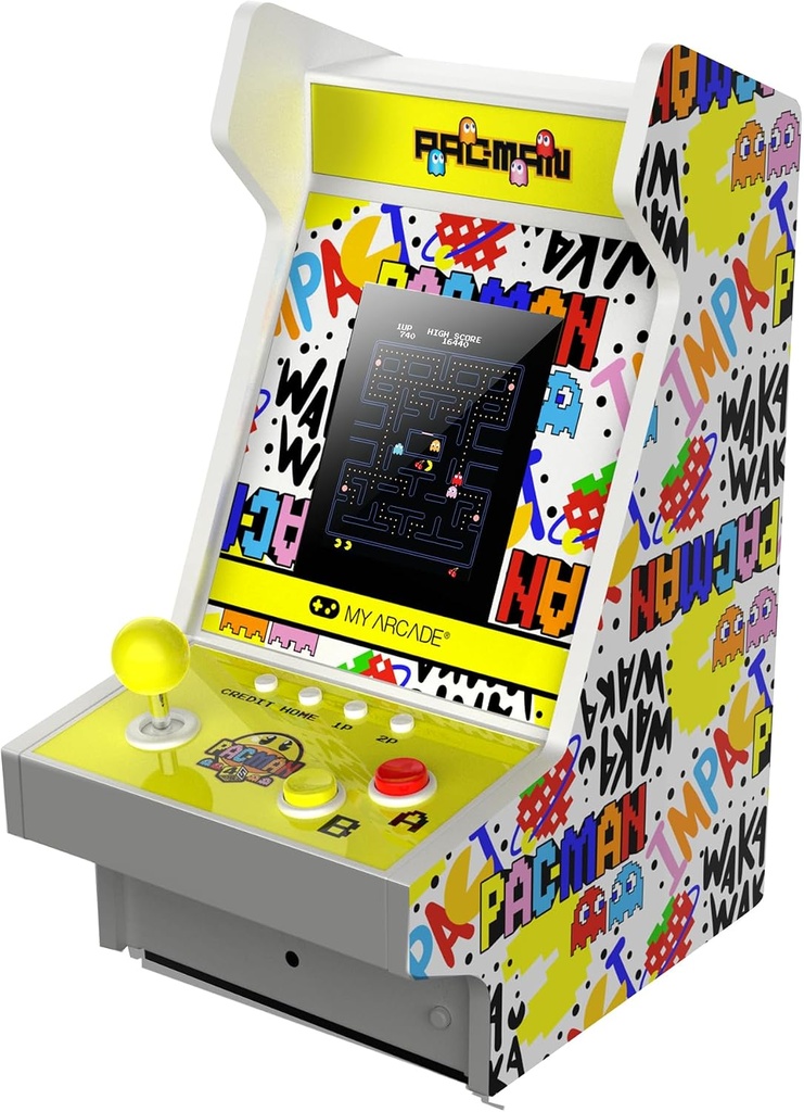 [30895] My Arcade Retro 11" (3.5") Mighty Player Pac-Man 45th Anniversary (5 Games)