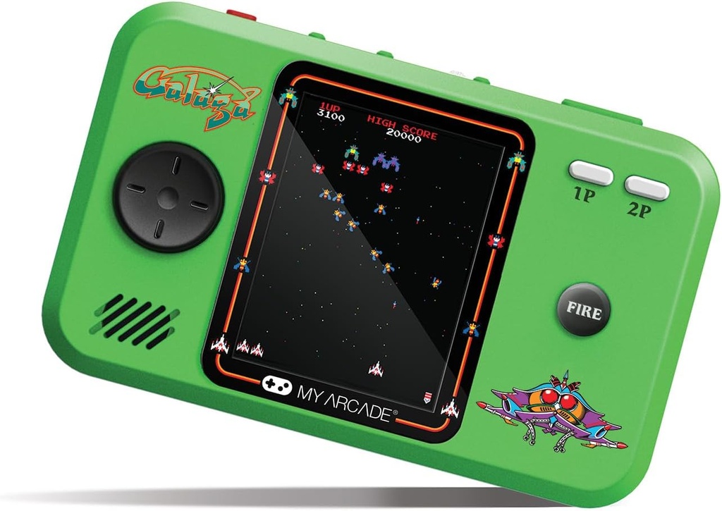 [30897] My Arcade Handheld (2.75") Pocket Player Pro Galaga (2 Games)