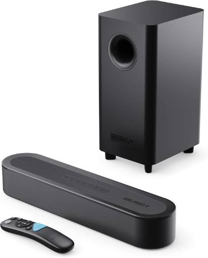 [30447] Majority Soundbar BOWFELL AXIS DOLBY 2.1 140W Wired Subwoofer