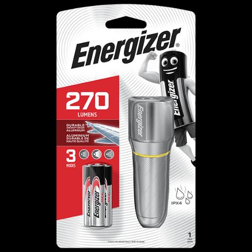 [28245] Energizer Vision HD Metal Torch Light 270 Lumens (3xAAA)